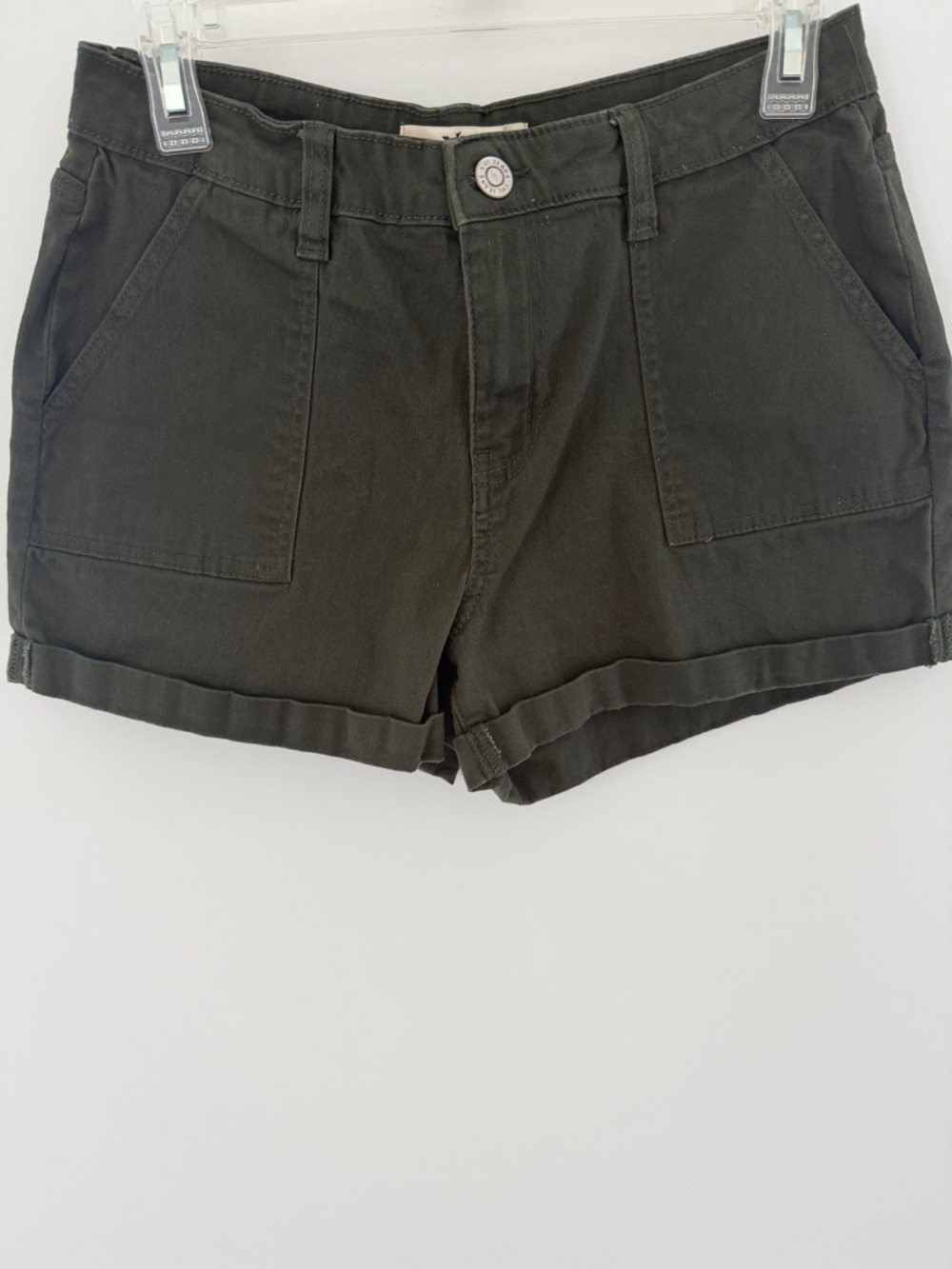 YMI Women’s/Juniors Casual Rolled-Hem Women's Shorts